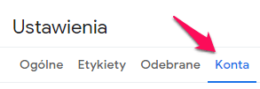 Jak odbierać pocztę ze swojej skrzynki na Gmailu? 2 gmail ustawienia nowe 2