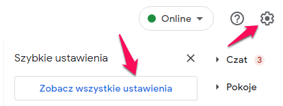 gmail ustawienia nowe