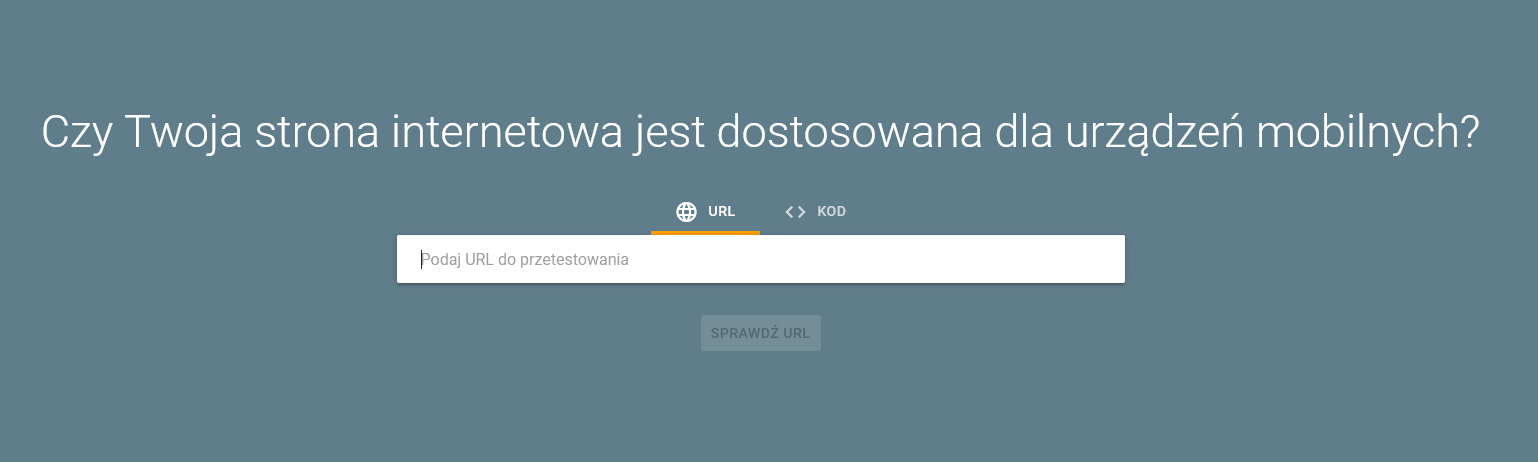 Jak sprawdzić czy Twoja strona WWW jest dostosowana do urządzeń mobilnych? 1 mobilny test