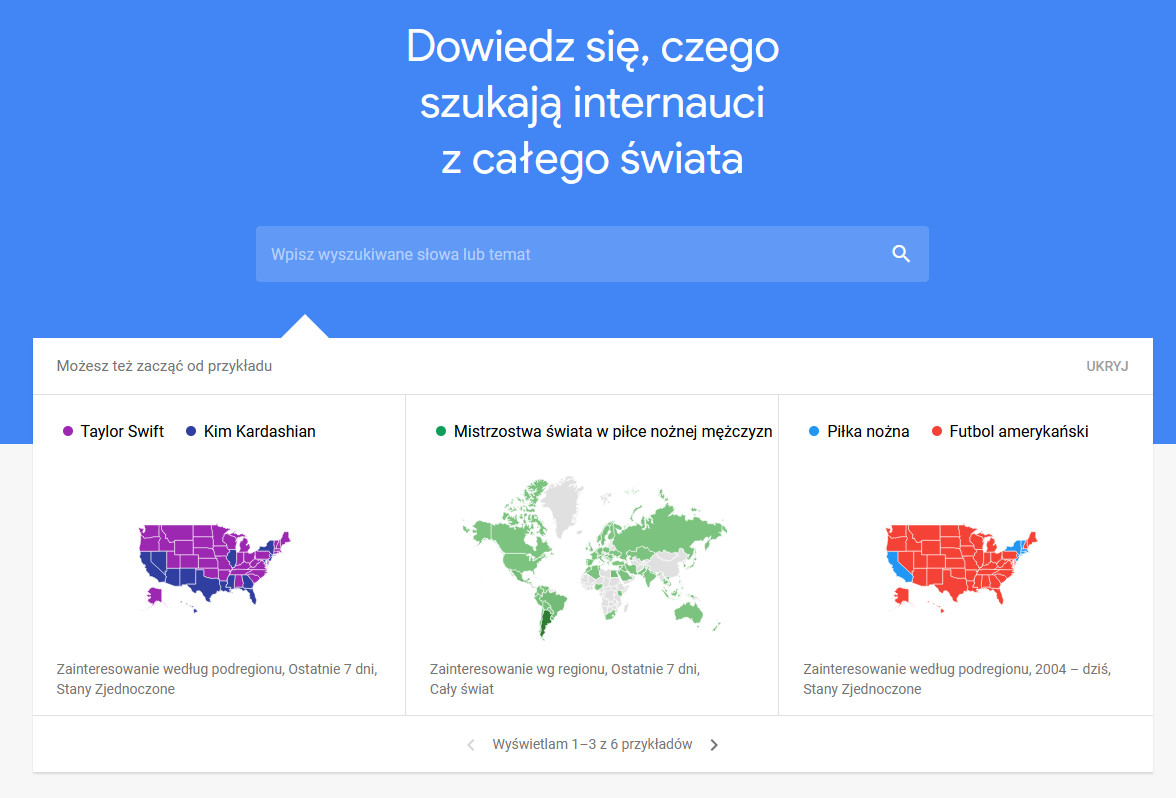 Jak sprawdzić trendy na Google? Własnej marki i nie tylko. 1 trends 1