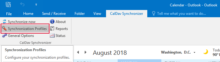 Jak skonfigurować kalendarz przy pomocy CalDAV na Outlooku ? 1 outlook 01