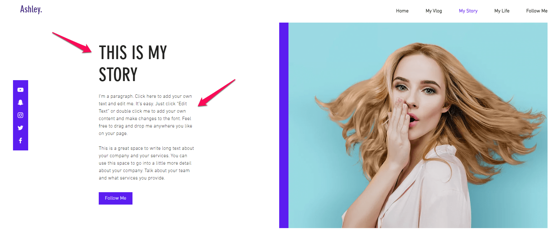 W jaki sposób przenieść stronę z Wix do WordPress? 1 wix strona