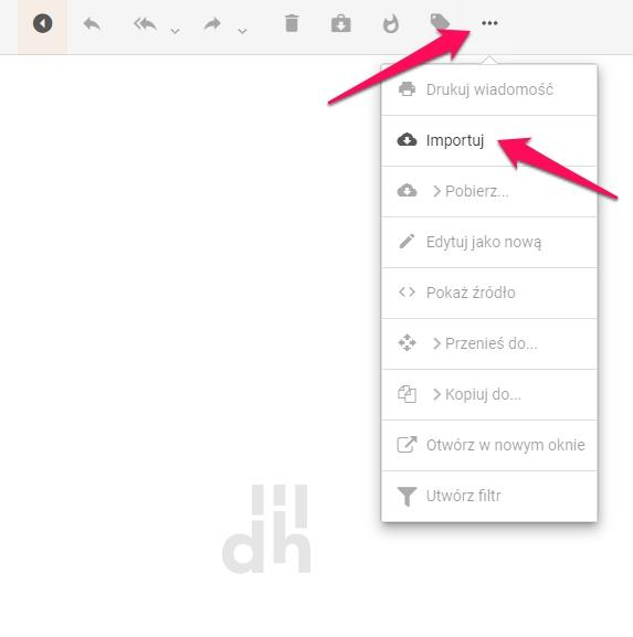 Jak zaimportować wiadomości e-mail ręcznie z pliku MBOX? 1 importmbox 1