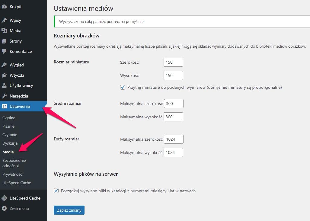 Jak wygenerować ponownie miniaturki na stronie opartej o CMS WordPress? 1 wpmedia 1