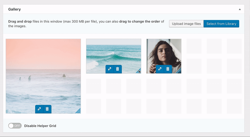 Galerie WordPress: Modula 1 screenshot 1