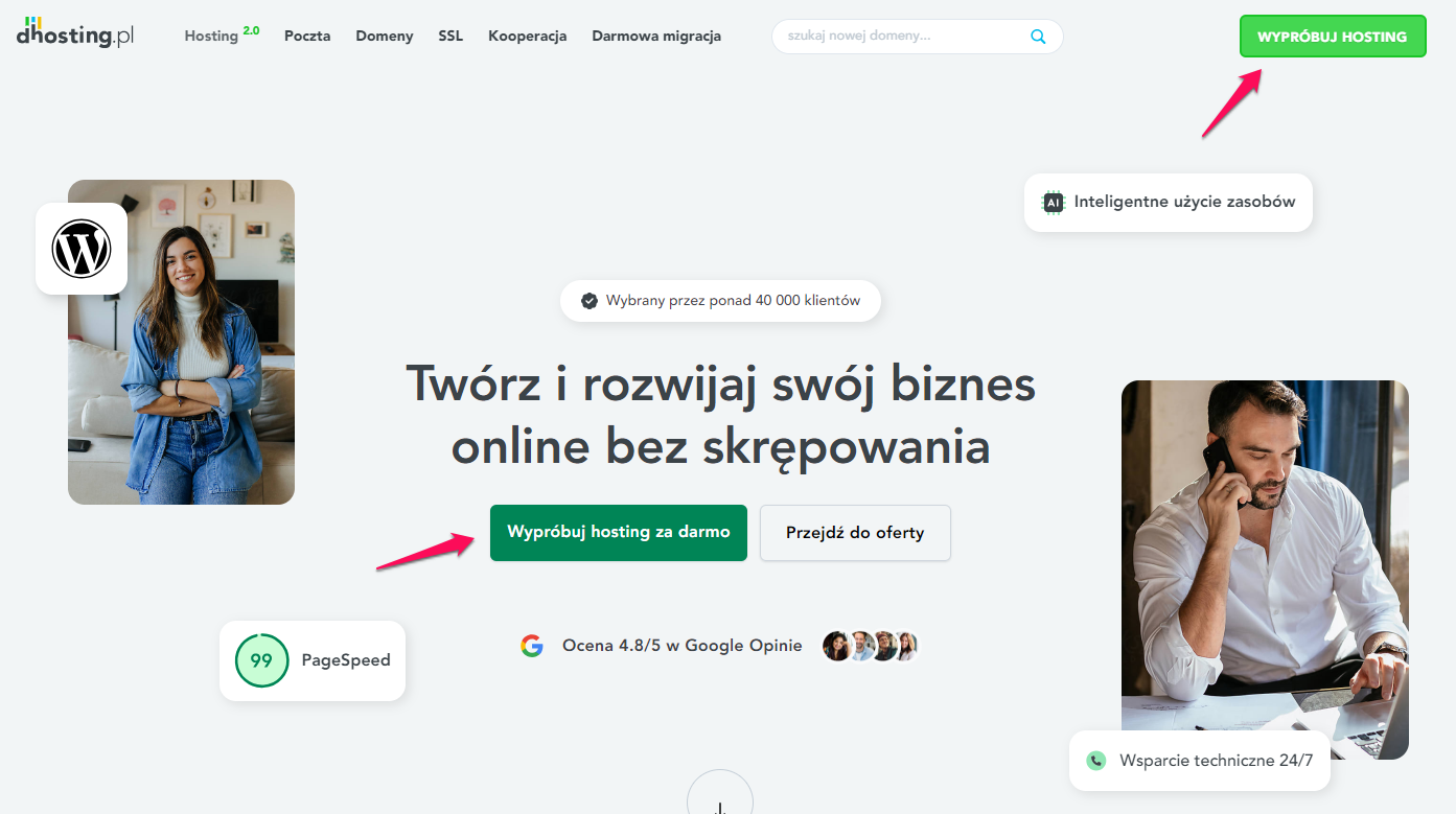 Jak zamówić hosting? 1 host1